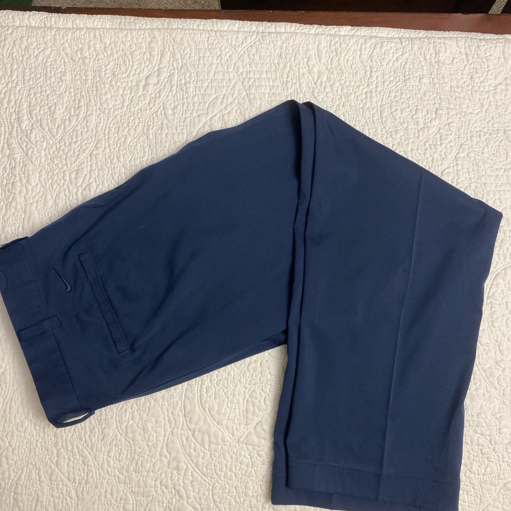 Nike Golf Men’s Dri-Fit Navy Blue Chino Pants Size 36/30